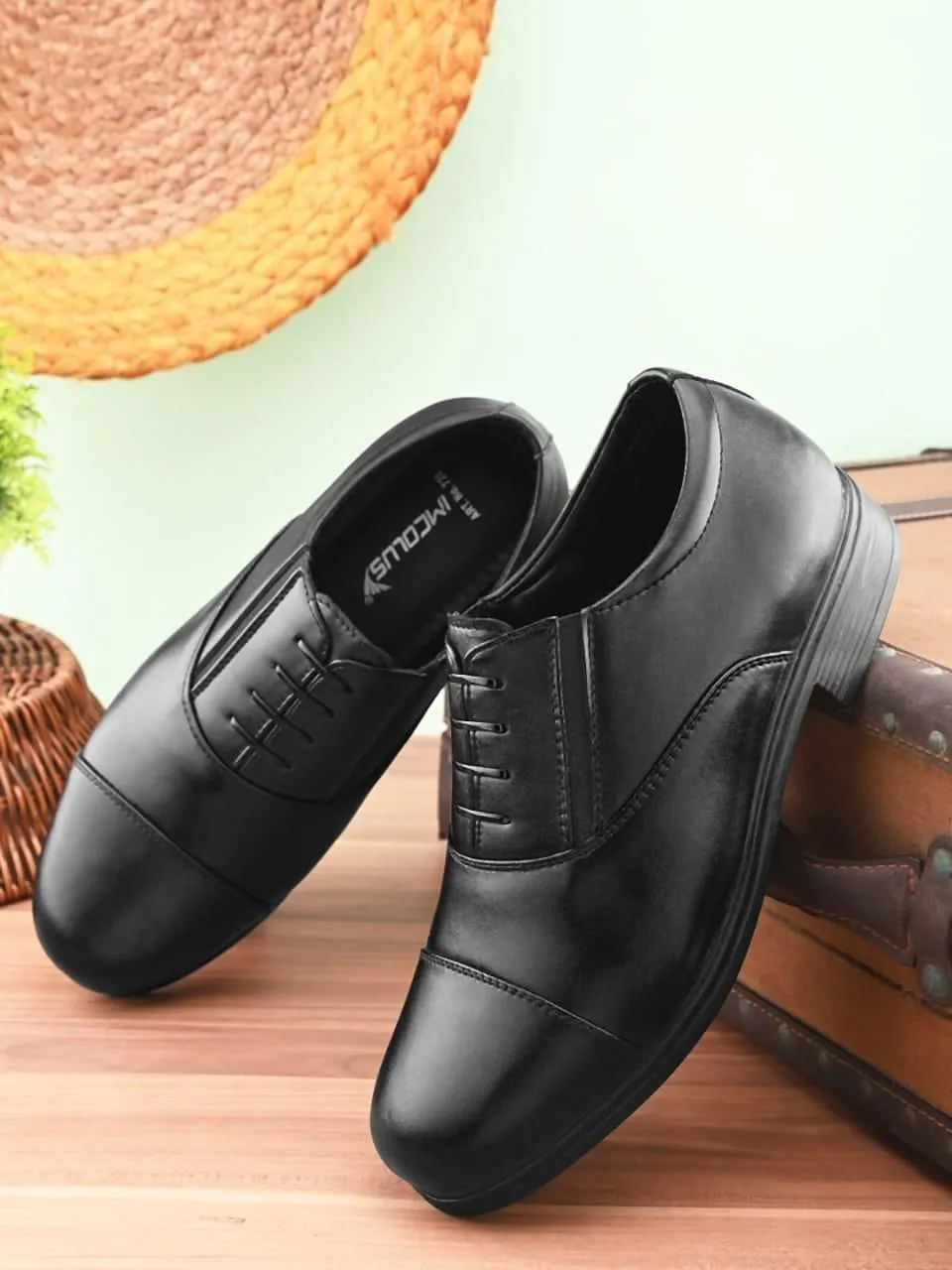 👞 Men’s Smart Formal Black Shoes