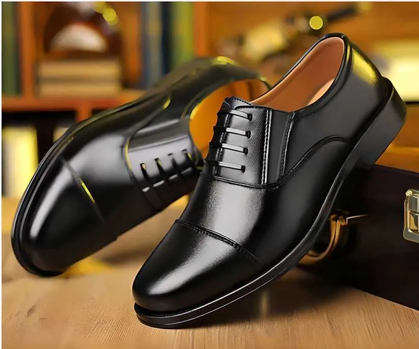 👞 Men’s Smart Formal Black Shoes
