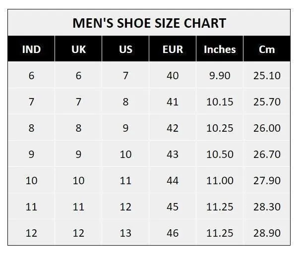 👞 Men’s Smart Formal Black Shoes