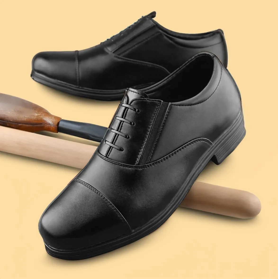 👞 Men’s Smart Formal Black Shoes