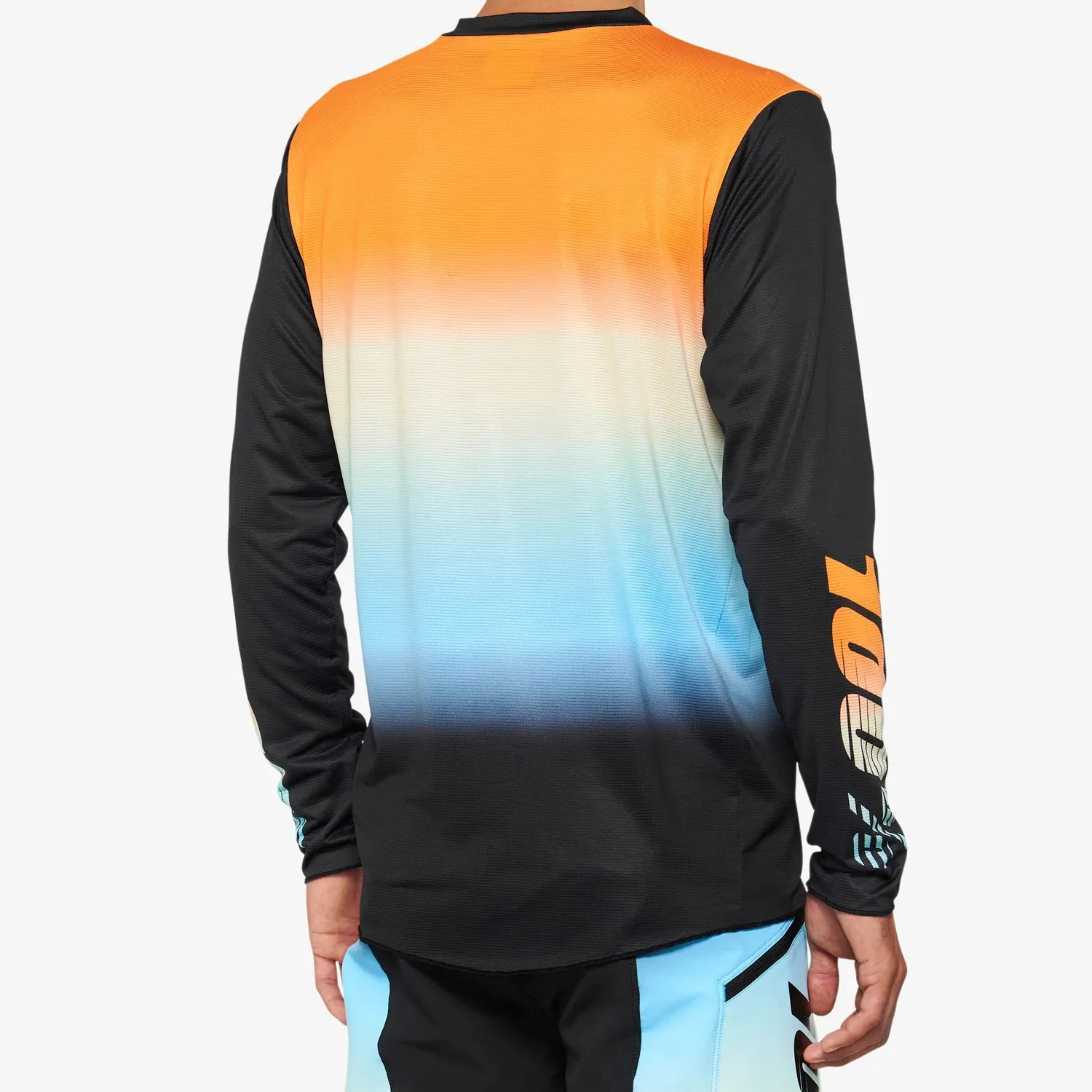 100% R-CORE X LE Long Sleeve Jersey - Sunset Lrg