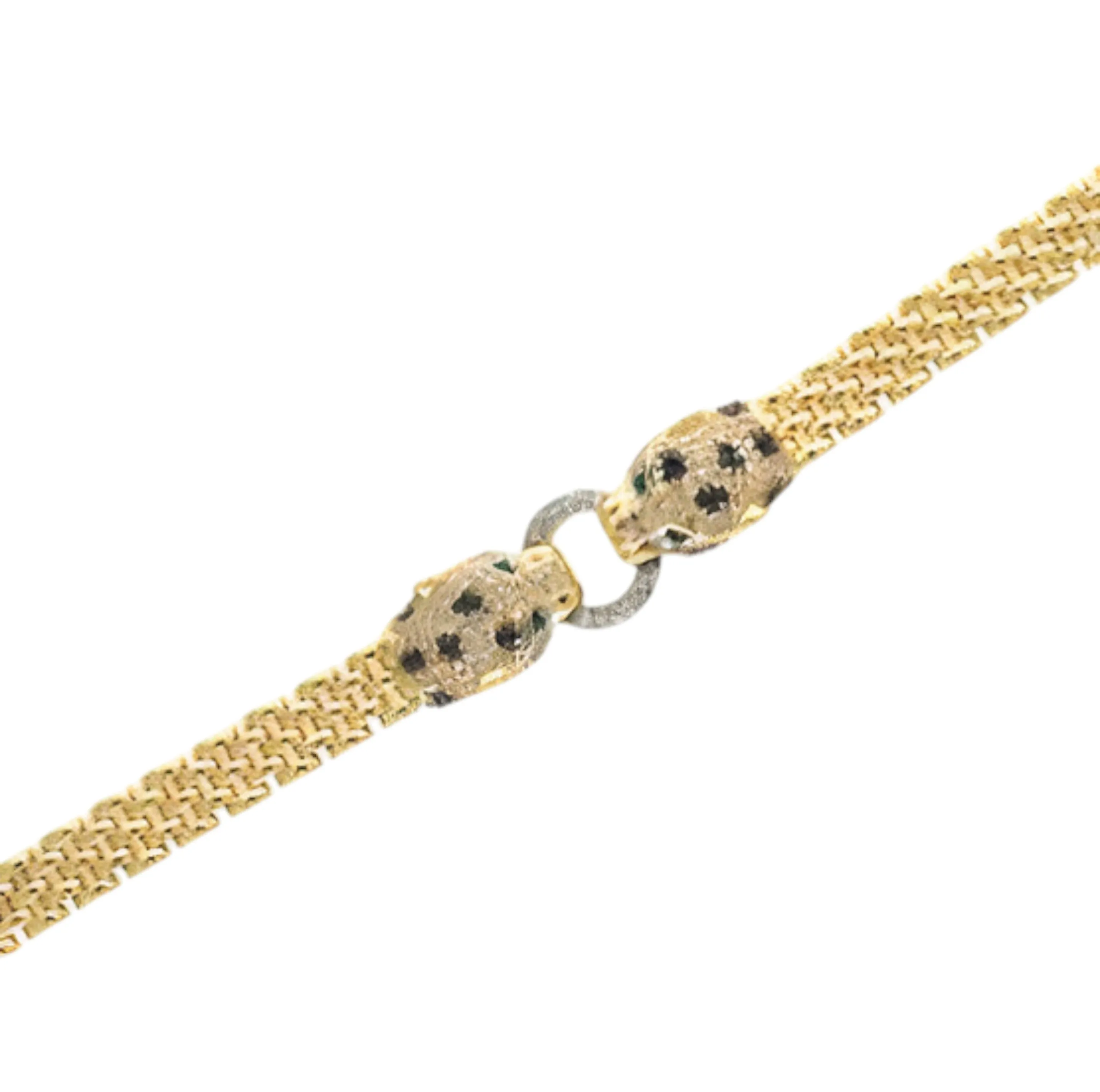 14K EFFY Diamond & Emerald Panther Bracelet<p><strong>More Colors Available</p></strong>