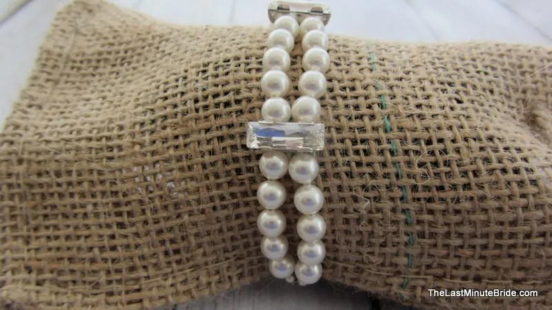 2 Strand Swarovski Crystal & Pearl with Large Accents