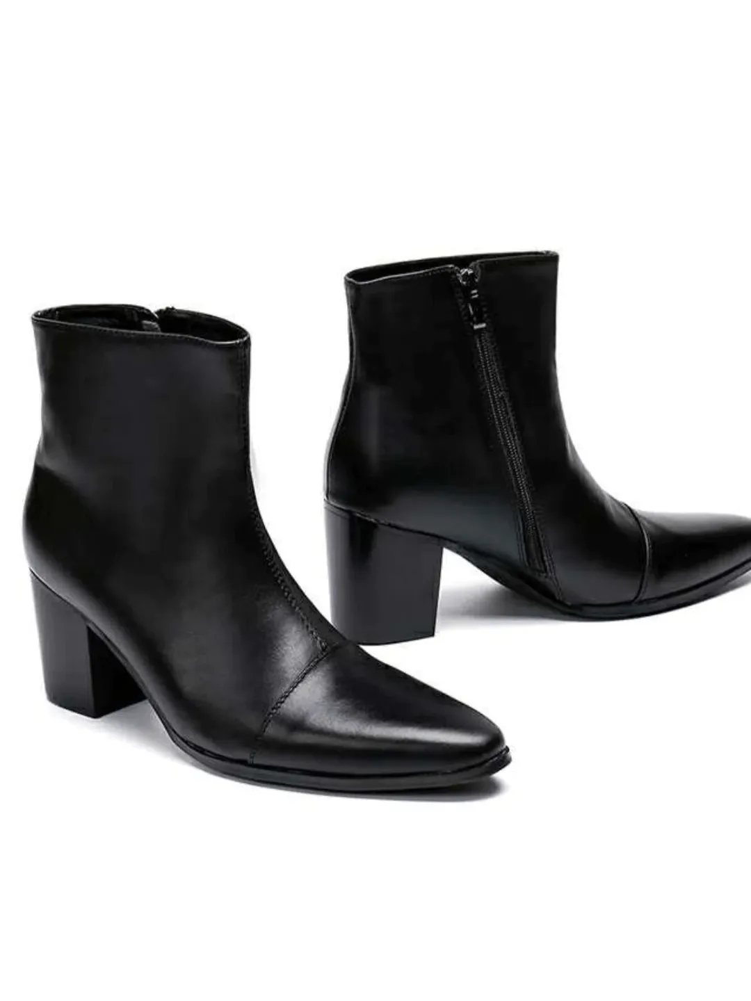 70mm Heel Korean Boots st2001