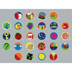 A-Z Activity Seating - 9ft x 12ft Rectangle