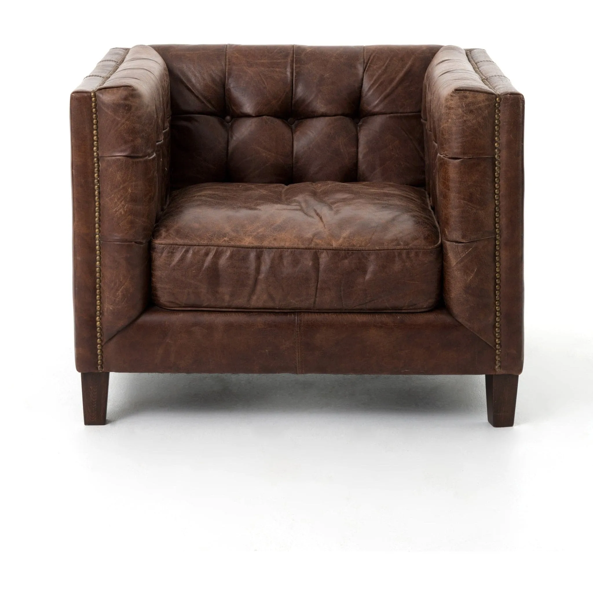 Abbott Club Chair in Cigar