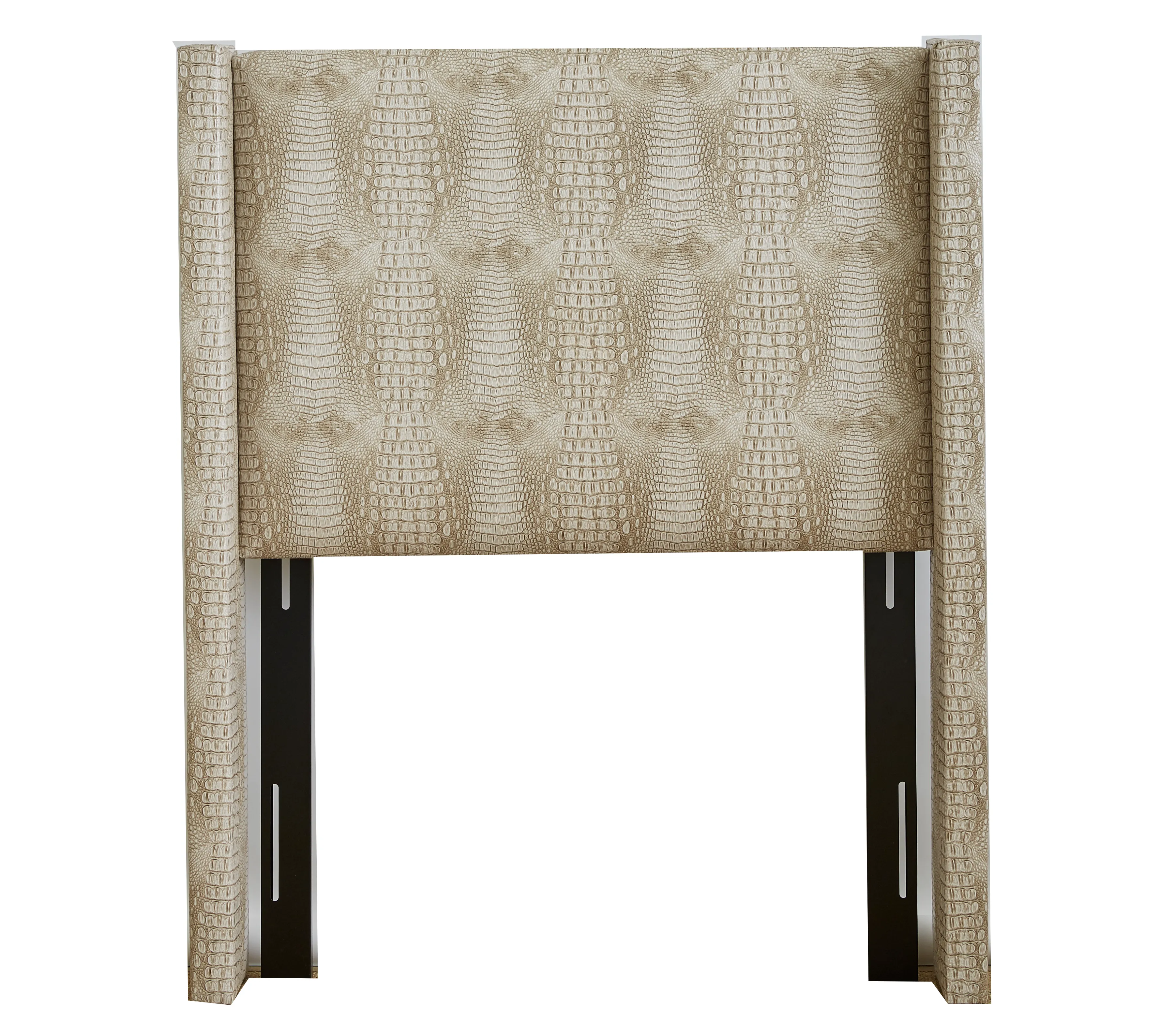 Allie Tan Winged Headboard