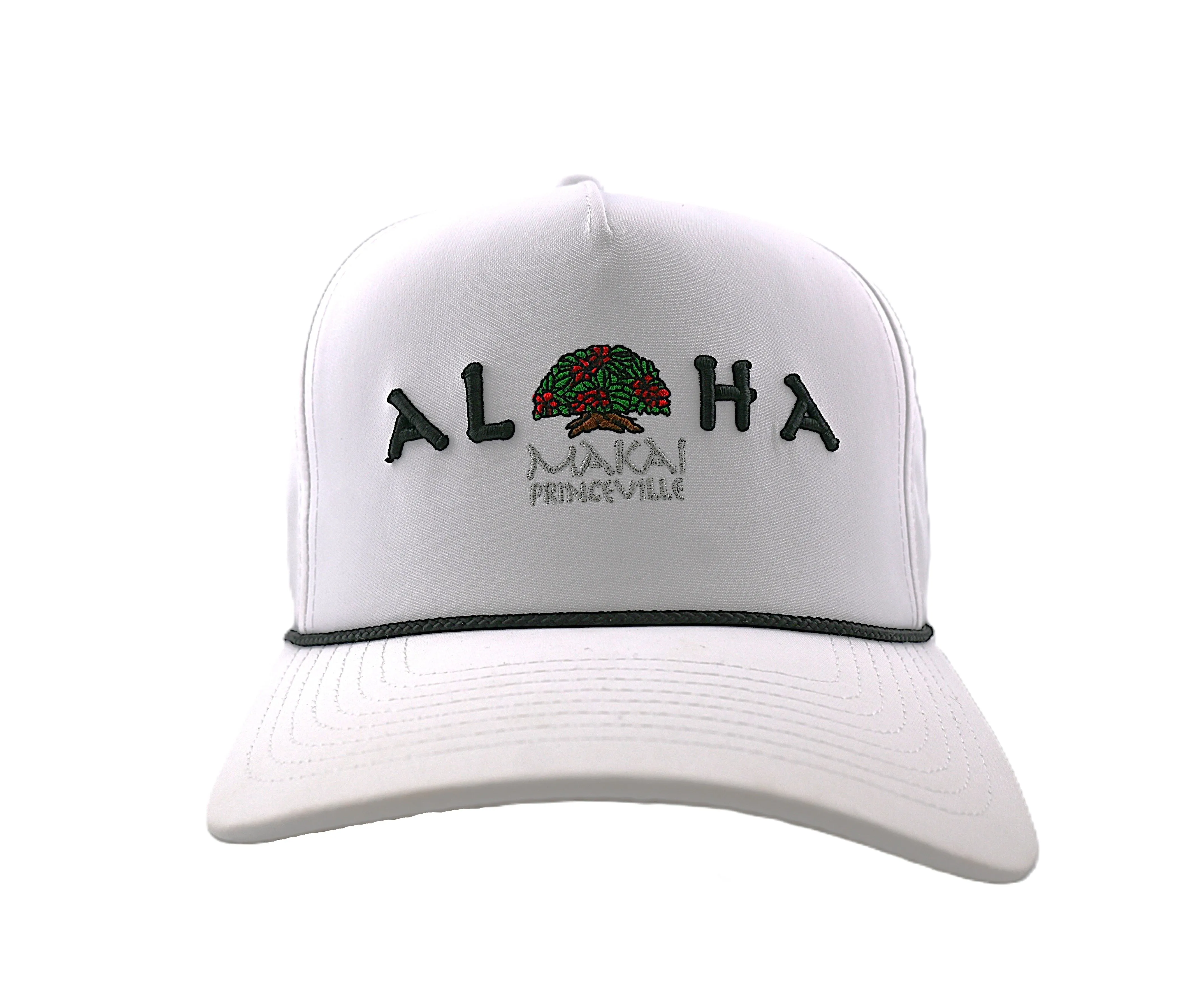 Aloha 3D Embroidery Logo Hat