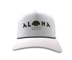 Aloha 3D Embroidery Logo Hat