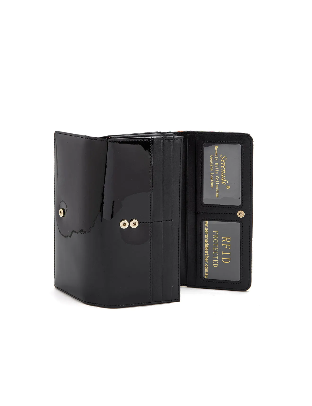 ANTHEA  LARGE LEATHER RFID WALLET- WSF1601