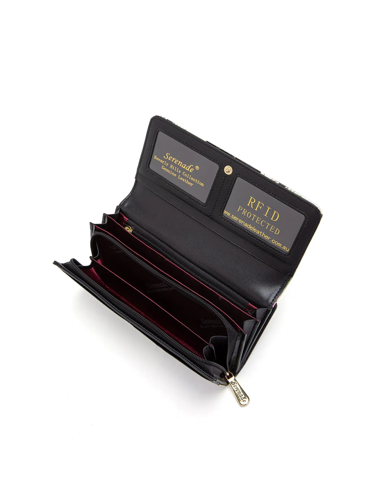 ANTHEA  LARGE LEATHER RFID WALLET- WSF1601