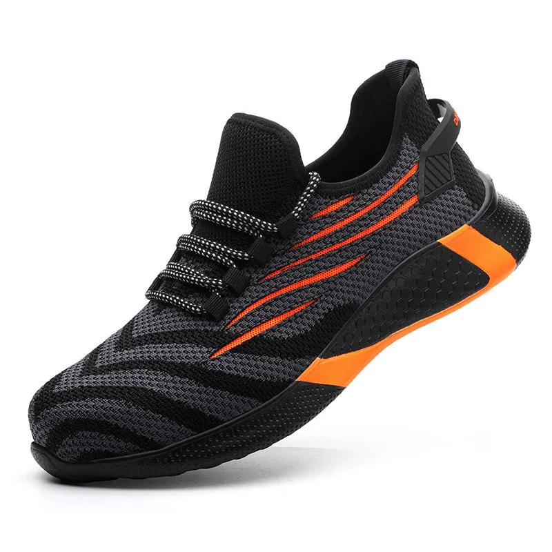 Anti-smashing and anti-piercing safety shoes