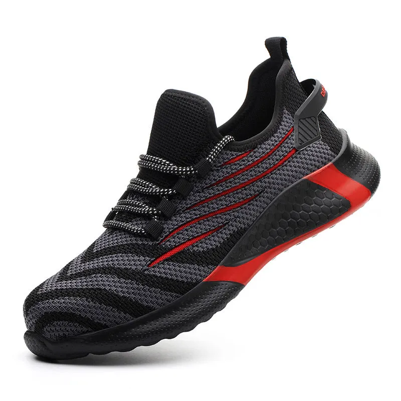 Anti-smashing and anti-piercing safety shoes