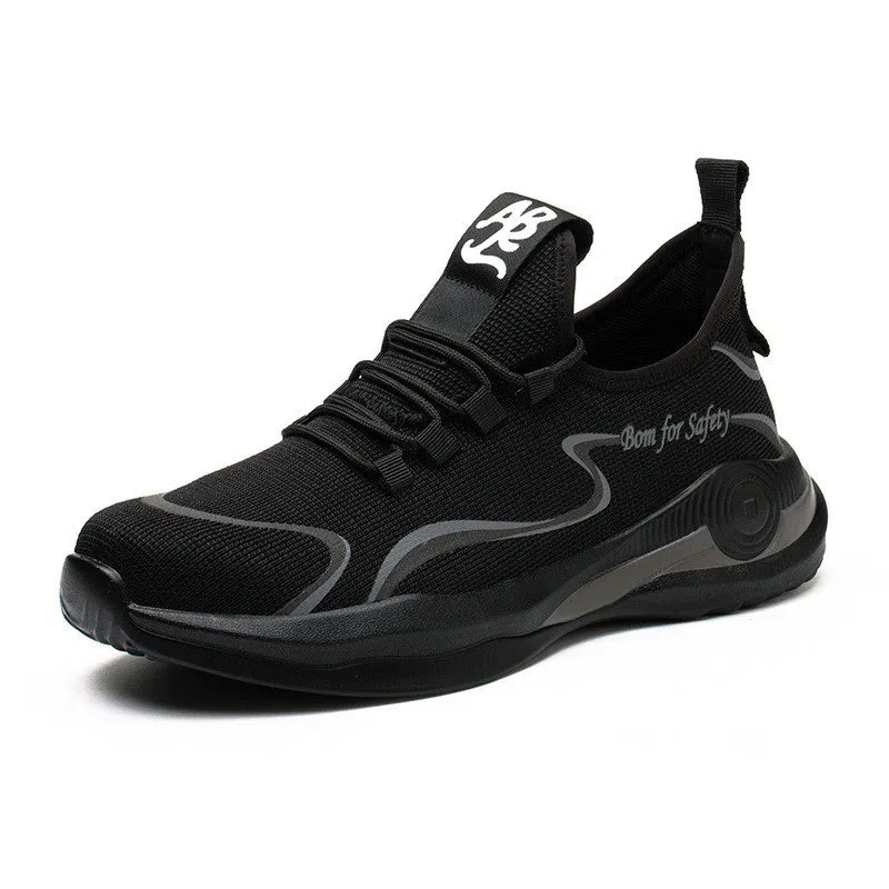 Anti-smashing and anti-piercing safety shoes