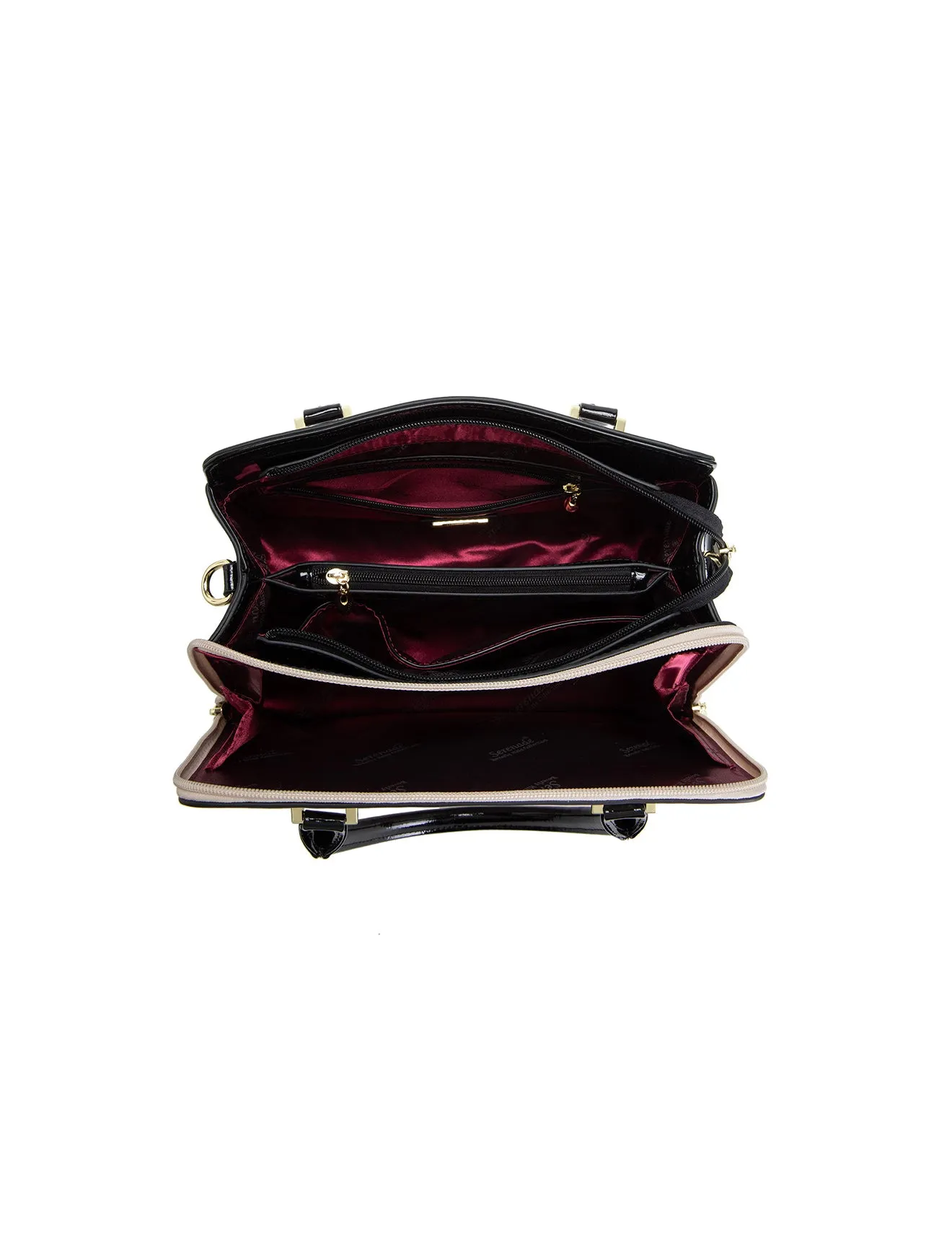 APHRODITE GRIP HANDLE LEATHER BAG- SF23-0343