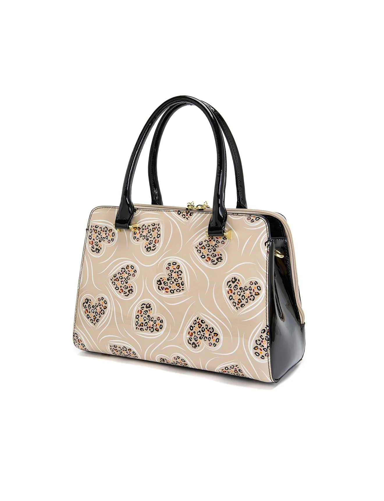 APHRODITE GRIP HANDLE LEATHER BAG- SF23-0343