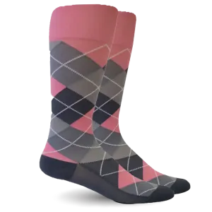 Argyle Synthetic Pink/Grey - Women's Medical
