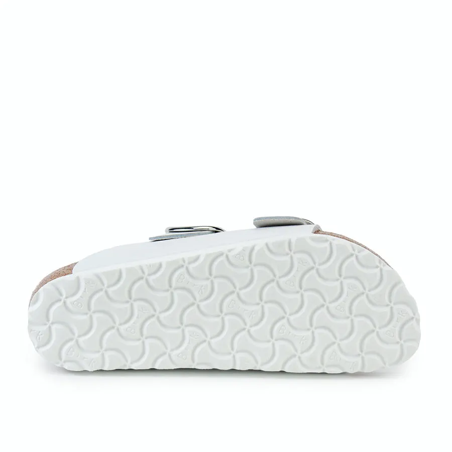 ARIZONA BIG BUCKLE - WHITE - LEATHER
