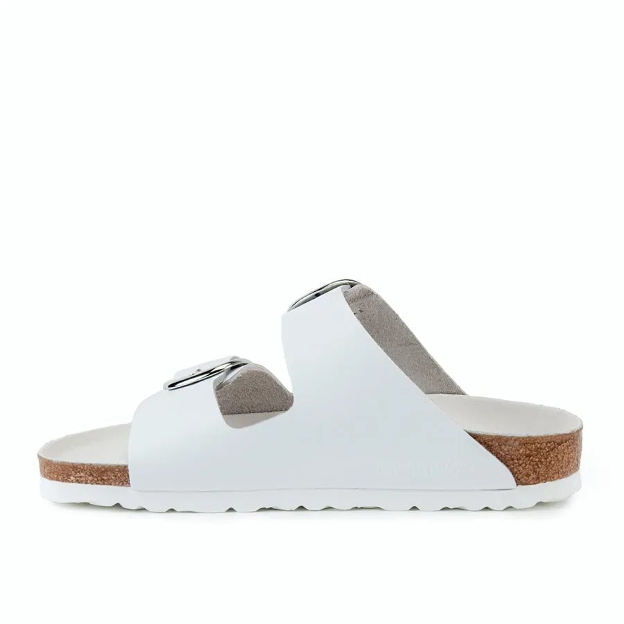 ARIZONA BIG BUCKLE - WHITE - LEATHER