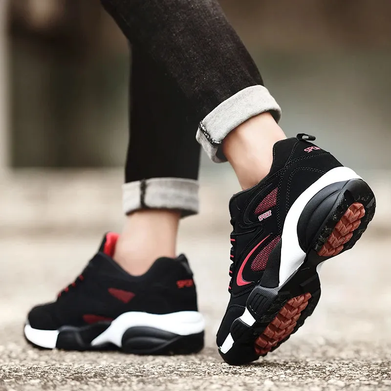 Autumn And Winter Men's Sports Shoes Middle Aged Travel Men's Shoes