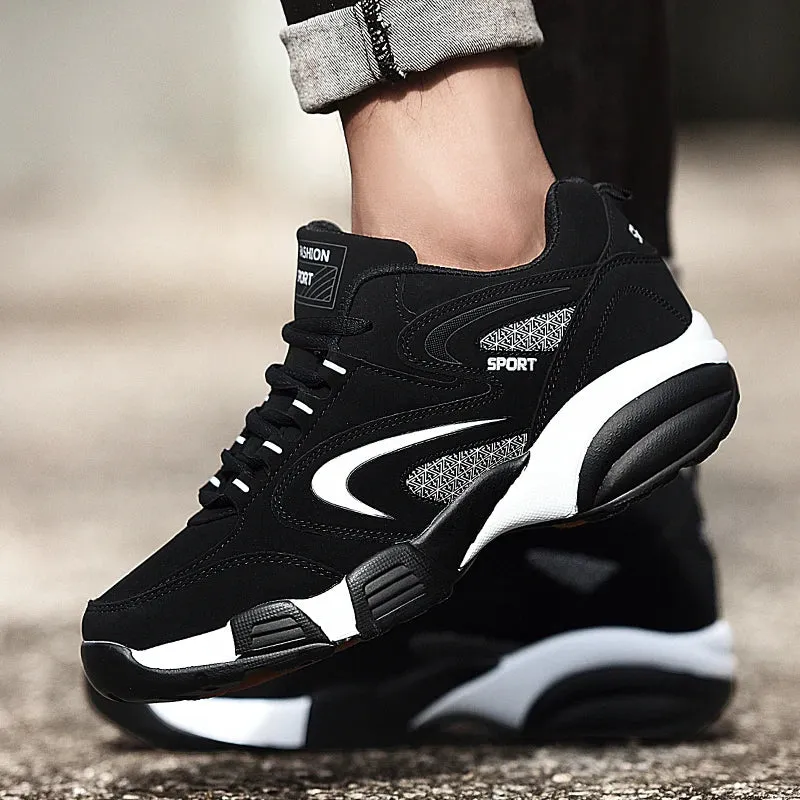 Autumn And Winter Men's Sports Shoes Middle Aged Travel Men's Shoes