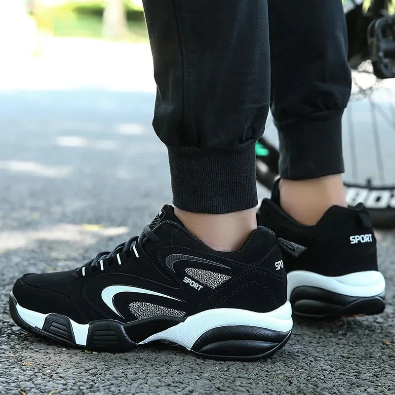 Autumn And Winter Men's Sports Shoes Middle Aged Travel Men's Shoes