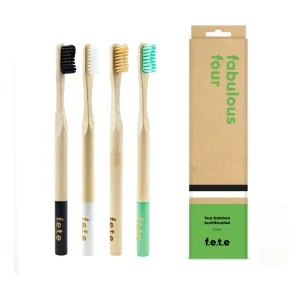 Bamboo Toothbrush Multi pack Firm