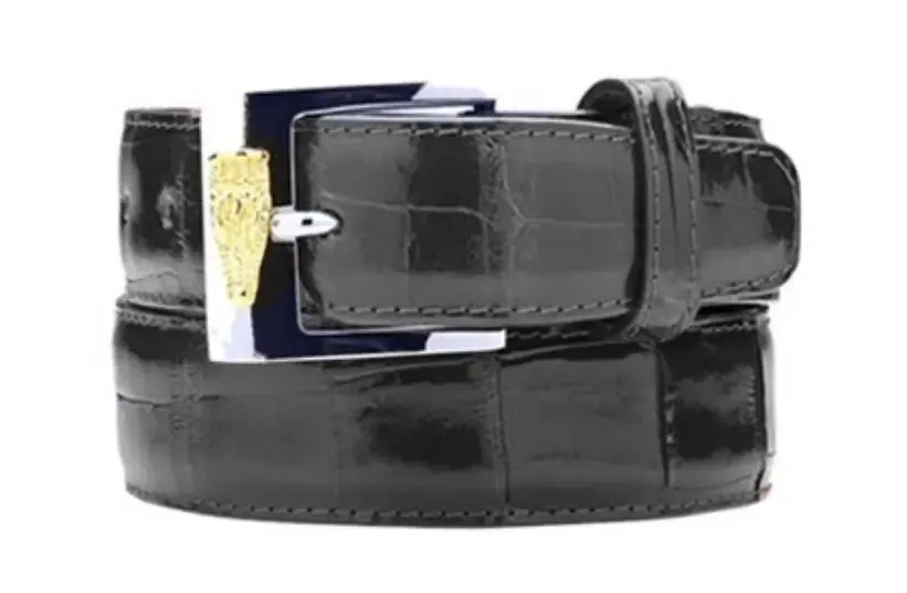 Belvedere 2008 Black Genuine Alligator Belt