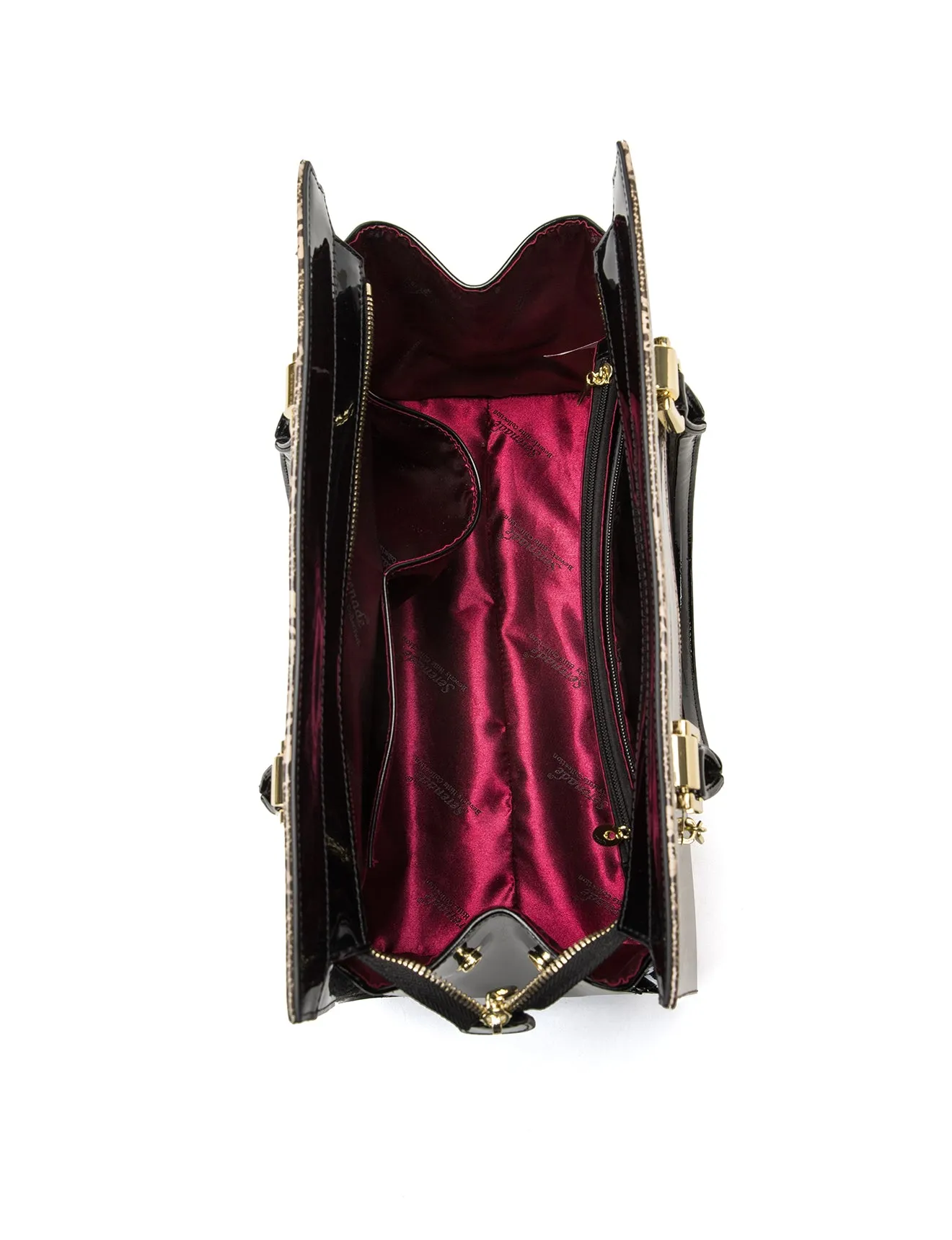 BINDI PATENT LEATHER BAG-SF31-7922- NEW IN