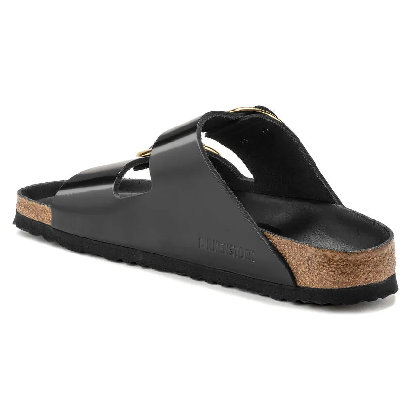 Birkenstock Women's Arizona Big Buckle (Patent Leather) Sandal - High Shine Black