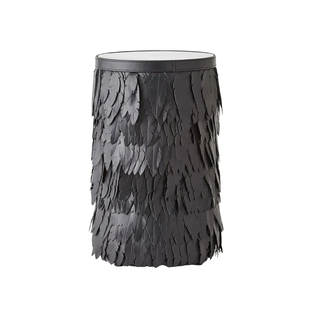 Boom Black Accent Table
