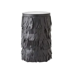 Boom Black Accent Table