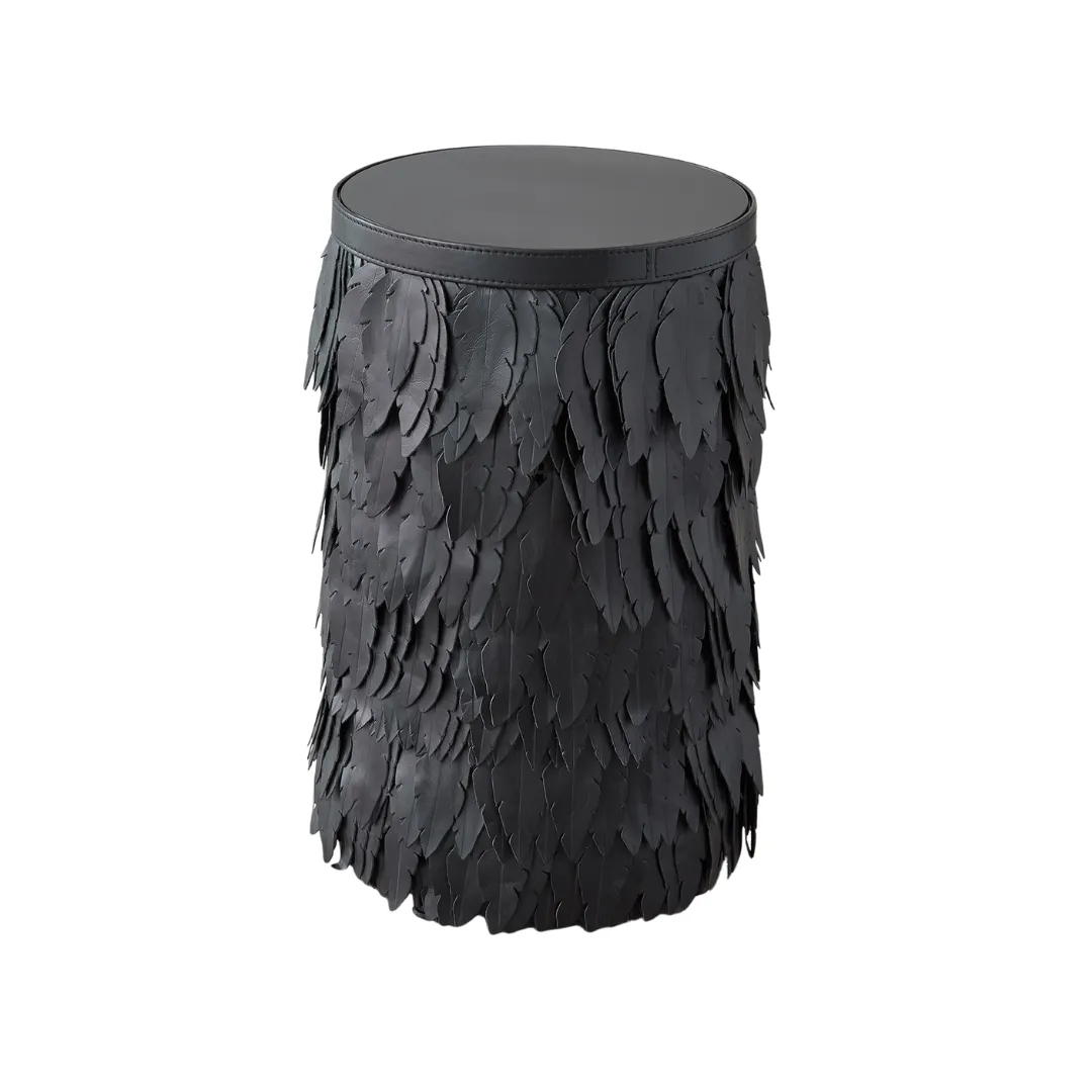 Boom Black Accent Table