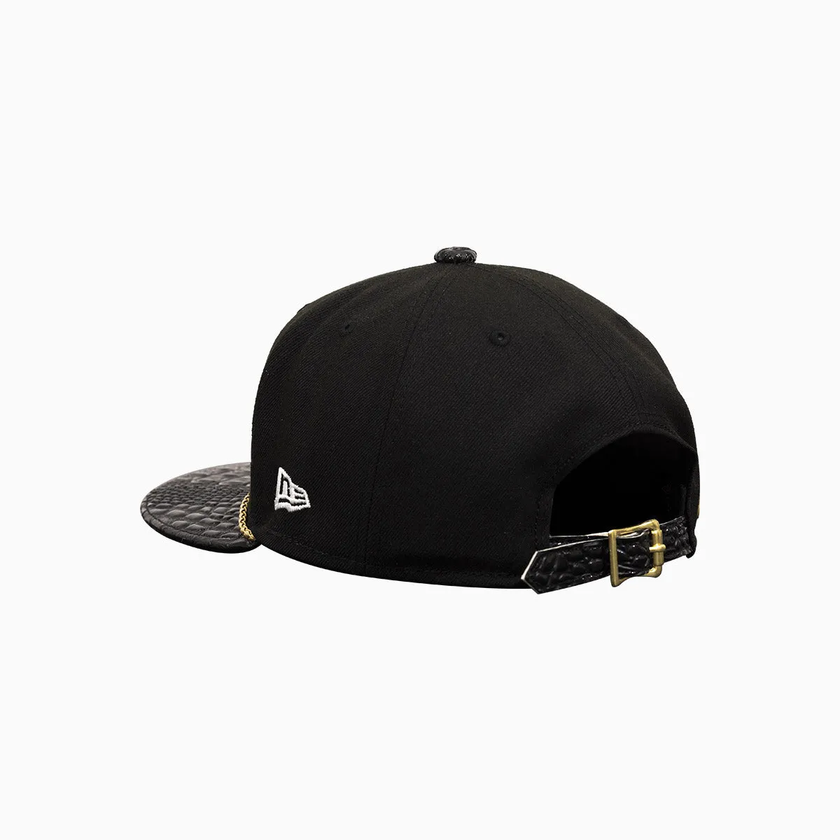 Breyer's Buck 50 New Orleans Saints Hat With Leather Visor