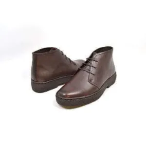 British Walkers Playboy Original Men's Brown Leather High Top Ankle Boots