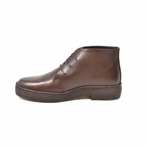 British Walkers Playboy Original Men's Brown Leather High Top Ankle Boots