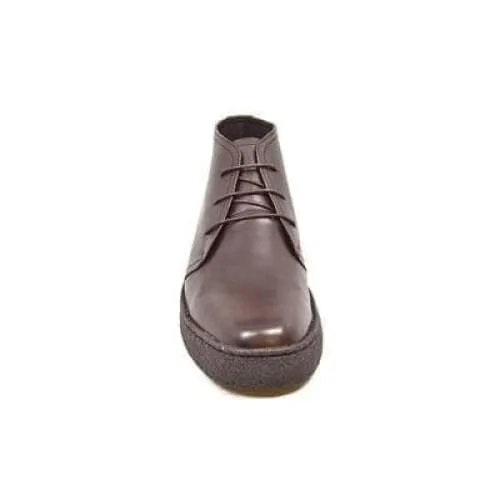 British Walkers Playboy Original Men's Brown Leather High Top Ankle Boots