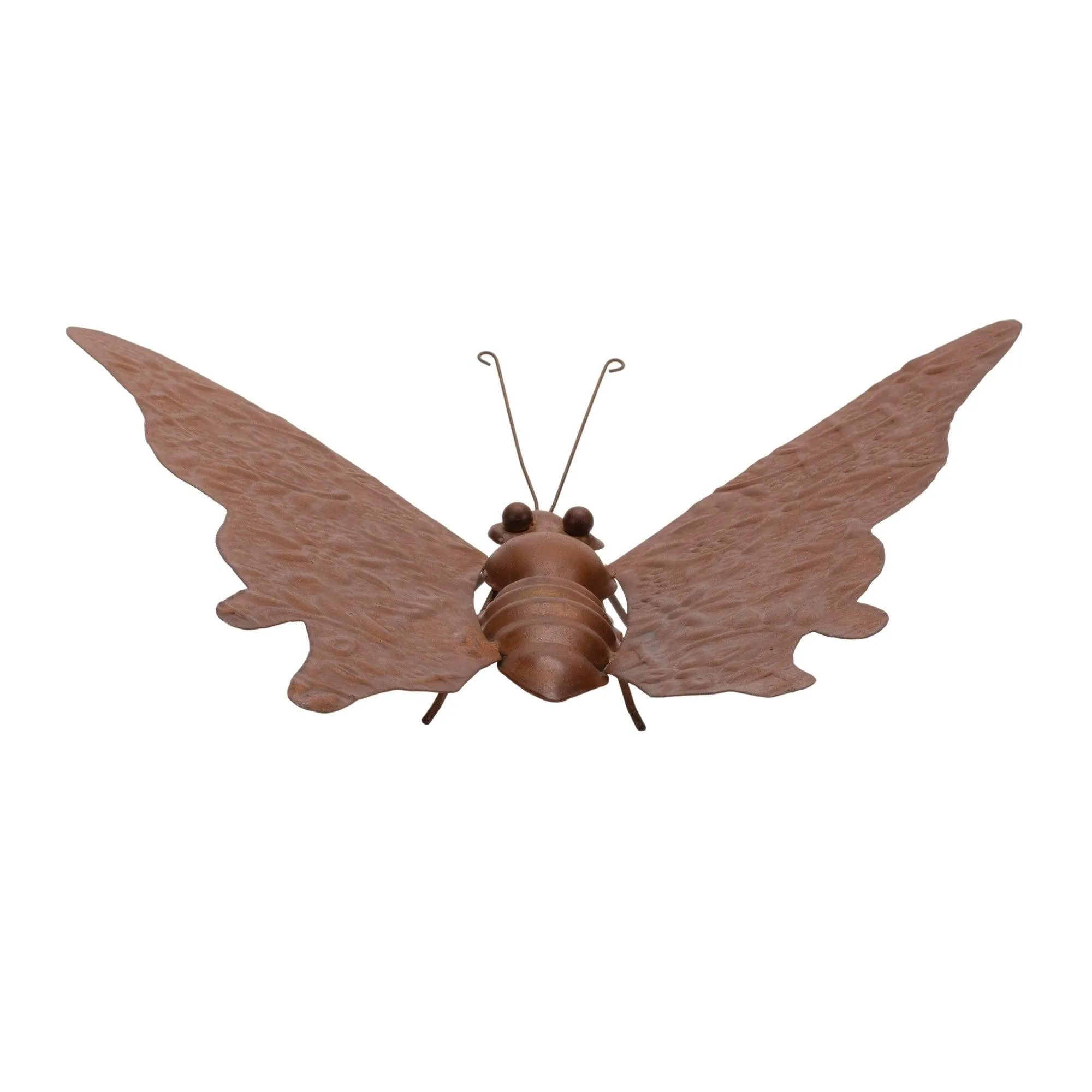 Bronze Metal Butterfly Garden Accent 12.5"L