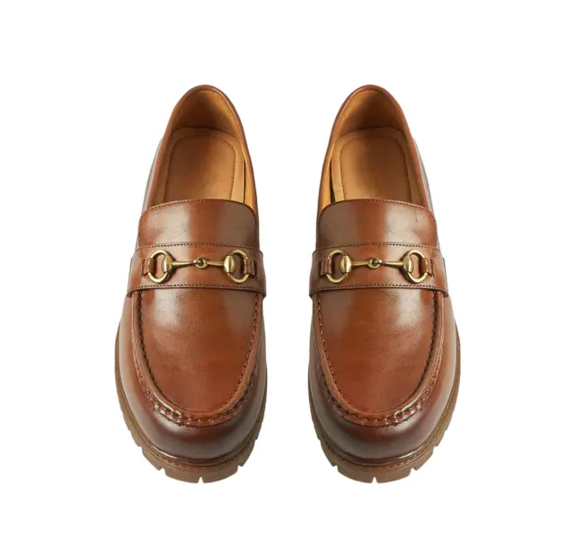 Camden Tan Horsebit Slip on