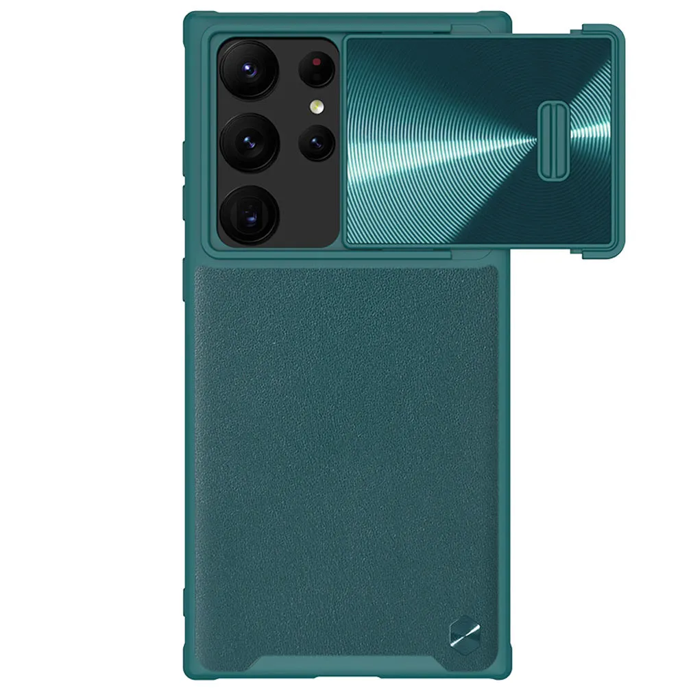 CamShield Leather Case for Samsung Galaxy S23  Galaxy S23 Plus  Galaxy S23 Ultra