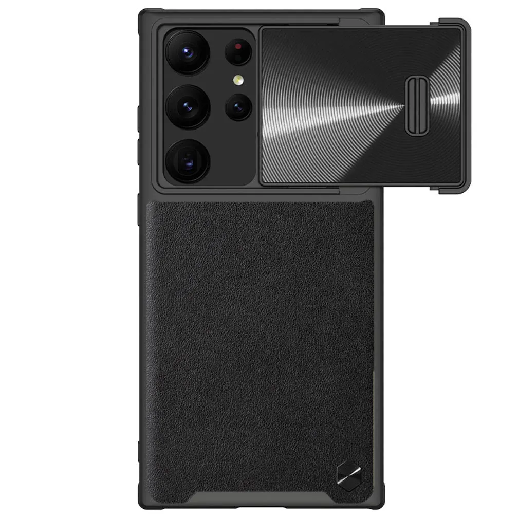 CamShield Leather Case for Samsung Galaxy S23  Galaxy S23 Plus  Galaxy S23 Ultra