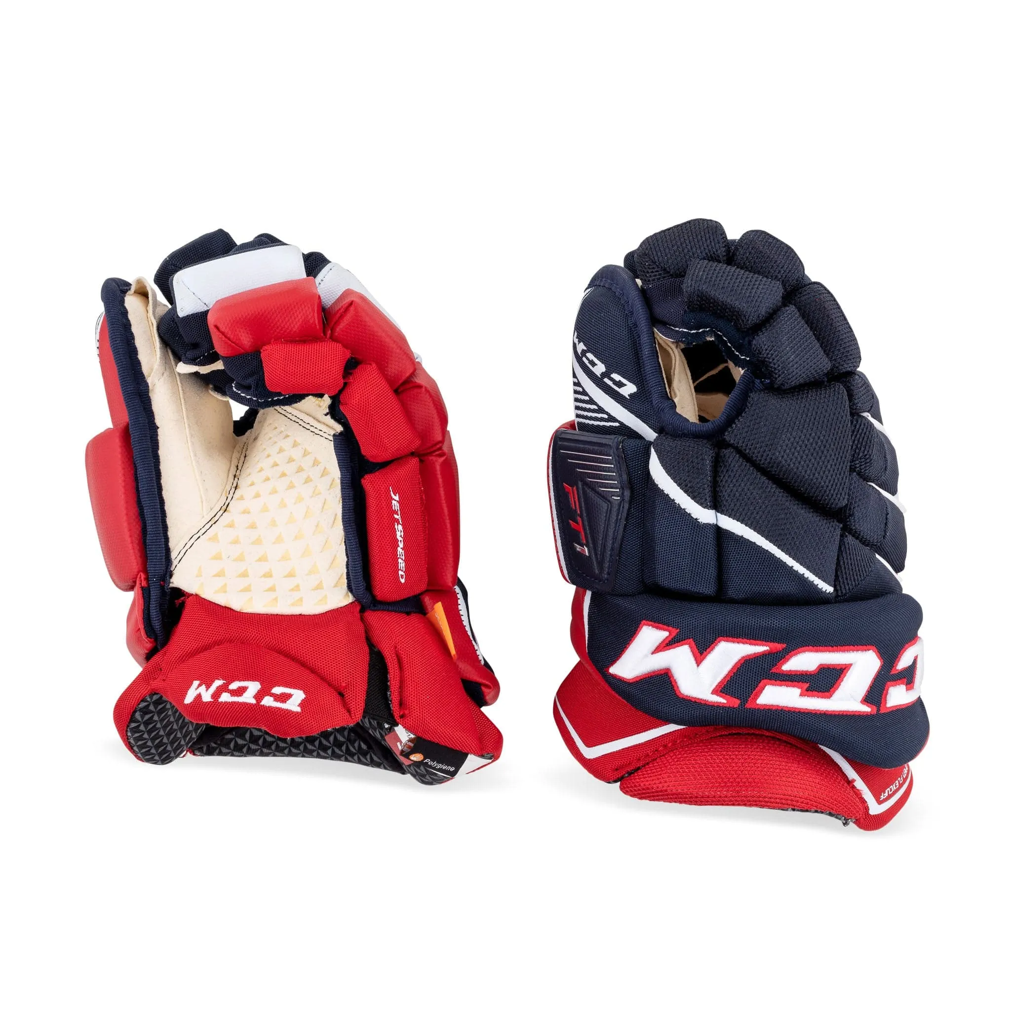 CCM Jetspeed FT1 Junior Hockey Gloves