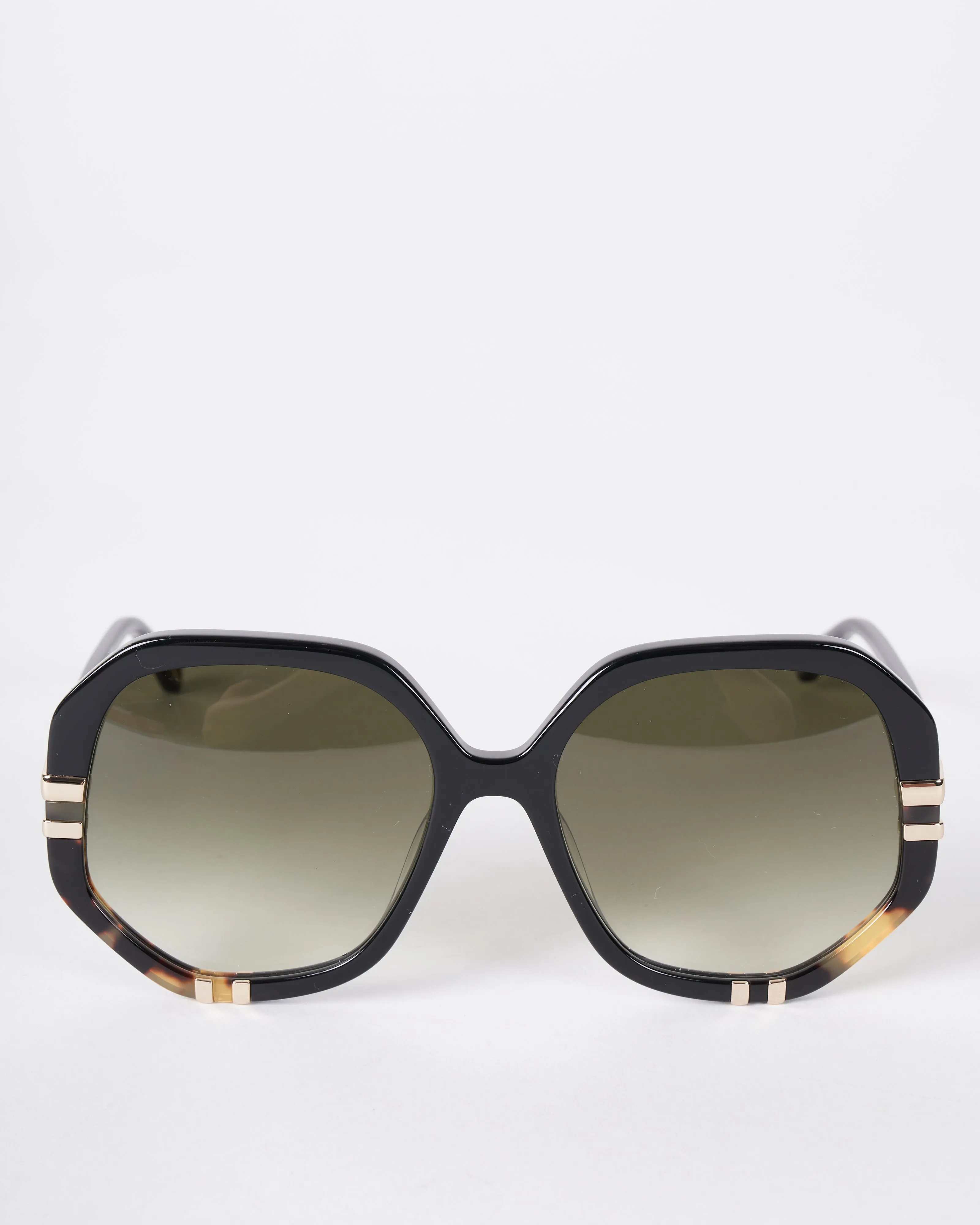 ch0105s-002 sunglasses - green black