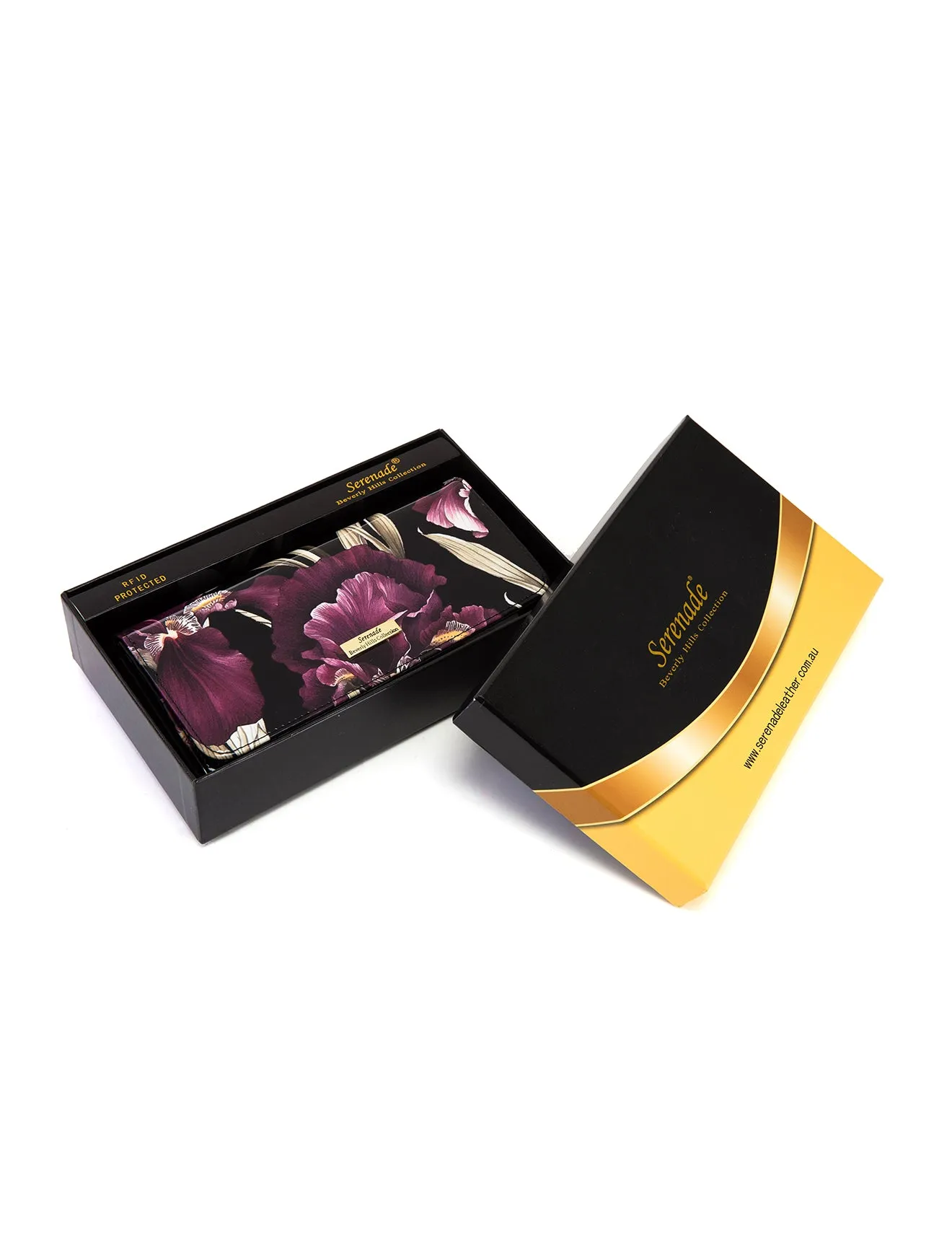CHARLOTTE LARGE  PATENT LEATHER WALLET WITH RFID- WSF3001- NEW IN