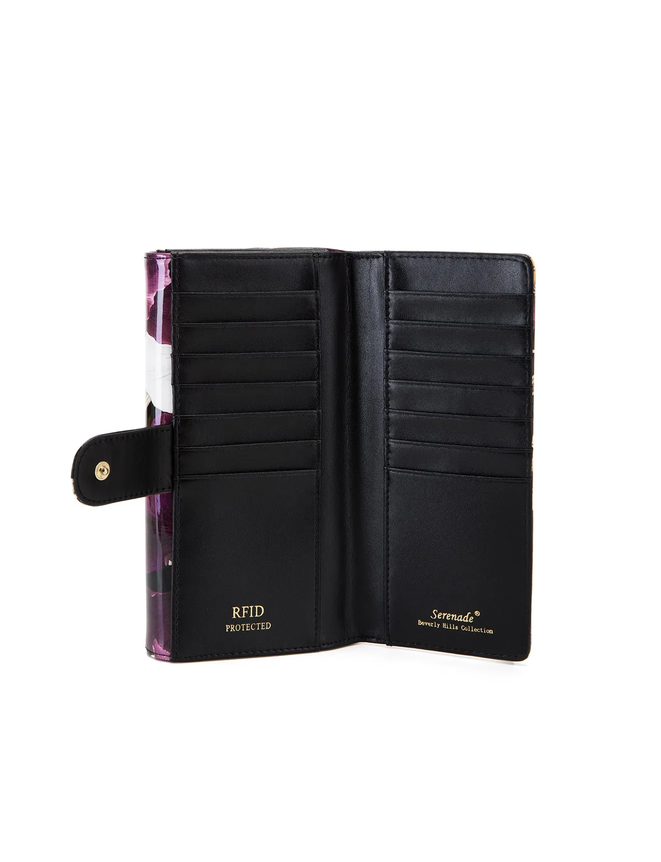 CHARLOTTE LARGE  PATENT LEATHER WALLET WITH RFID- WSF3001- NEW IN