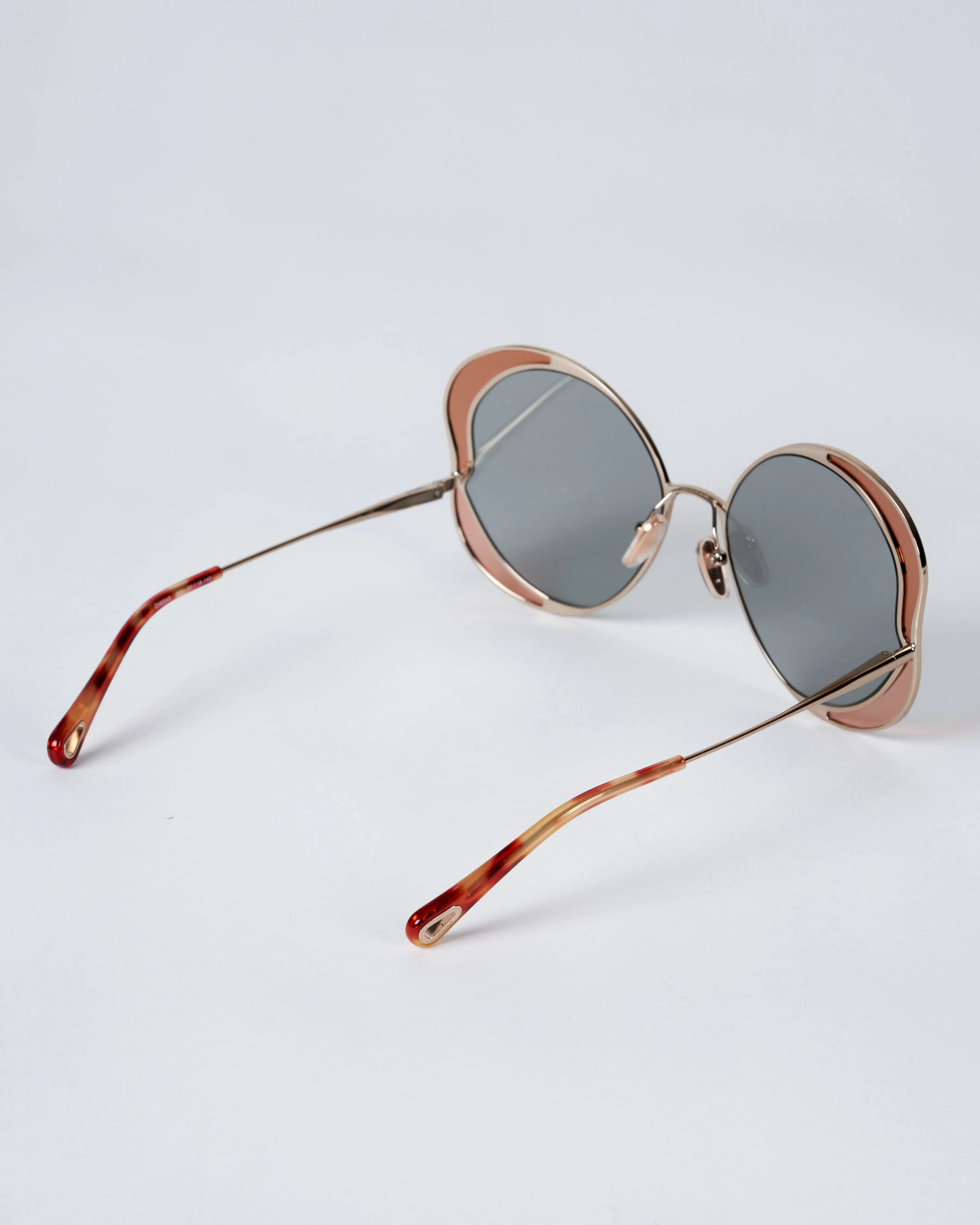 chloe ch0024s-002 60 - gold grey