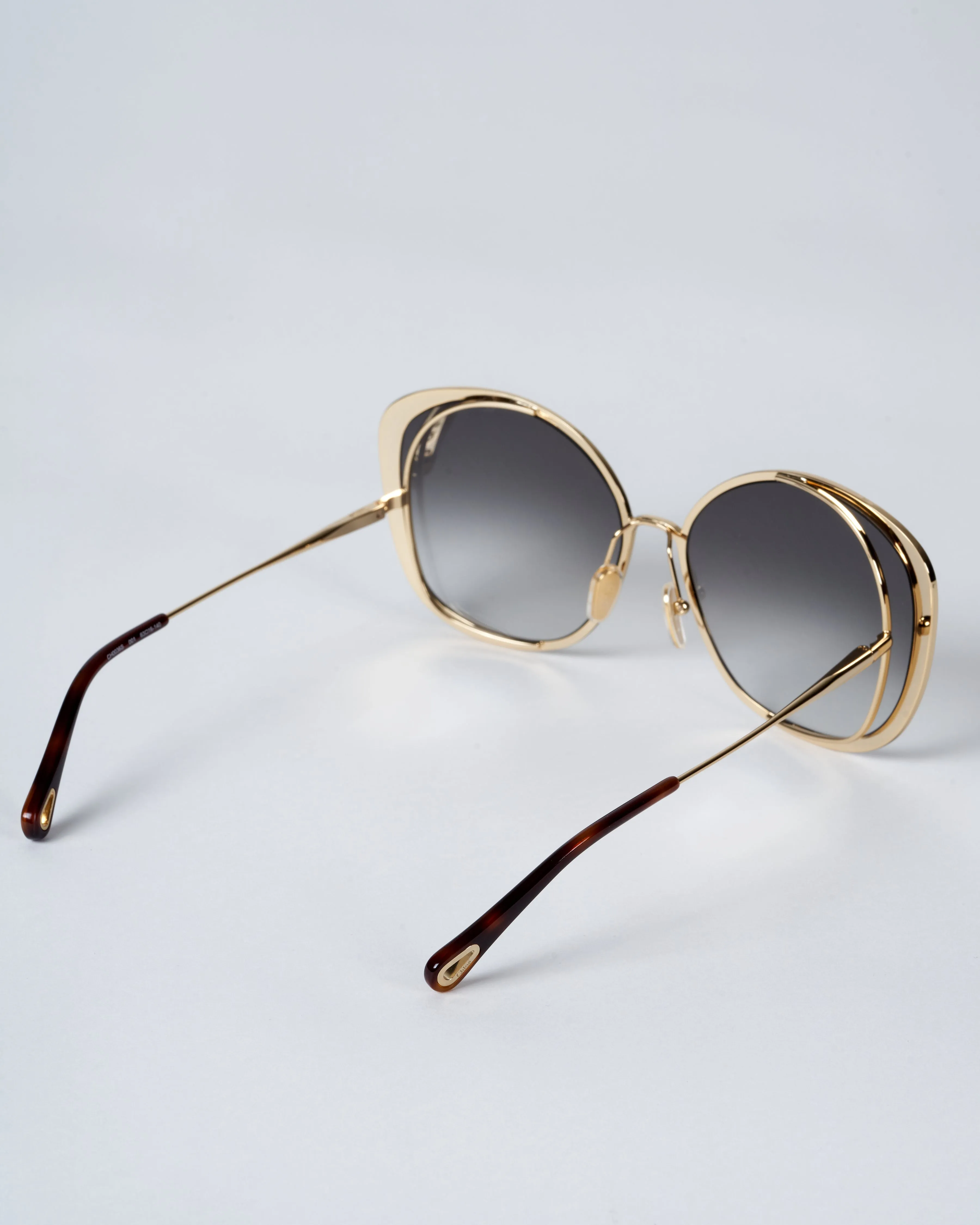 chloe ch0036s-001 63 - gold grey