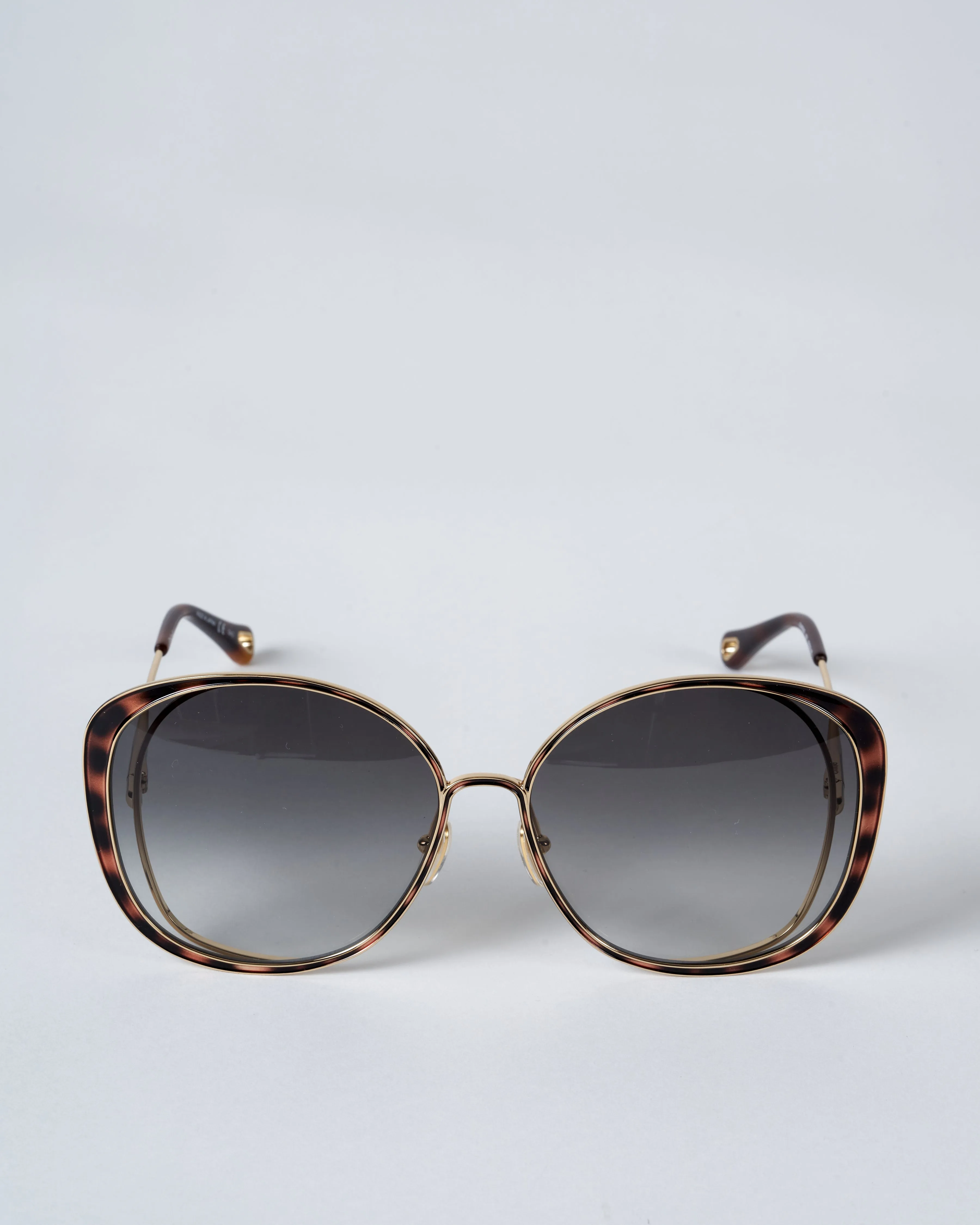 chloe ch0036s-001 63 - gold grey