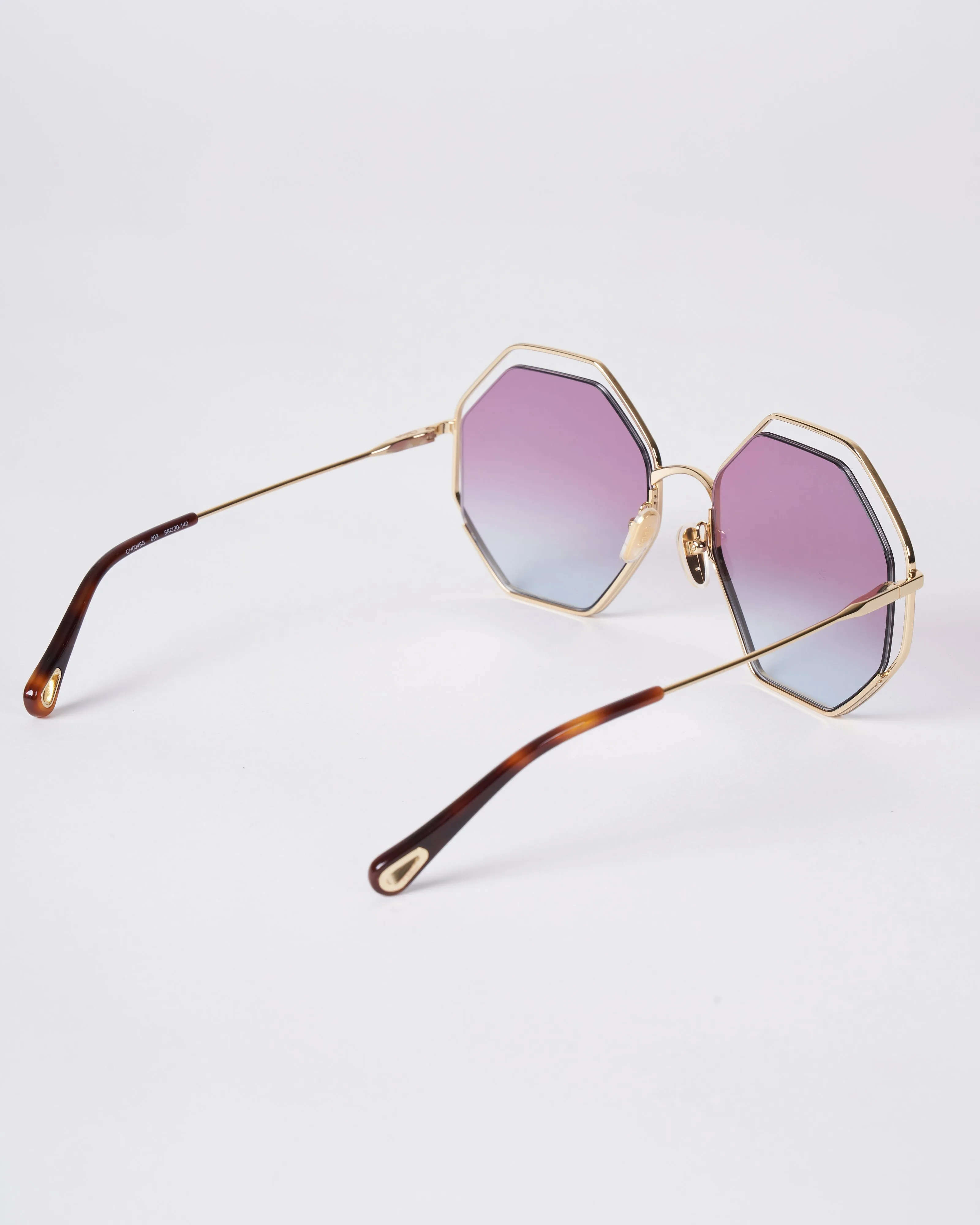 chloe ch0046s-003 58 - havana/violet