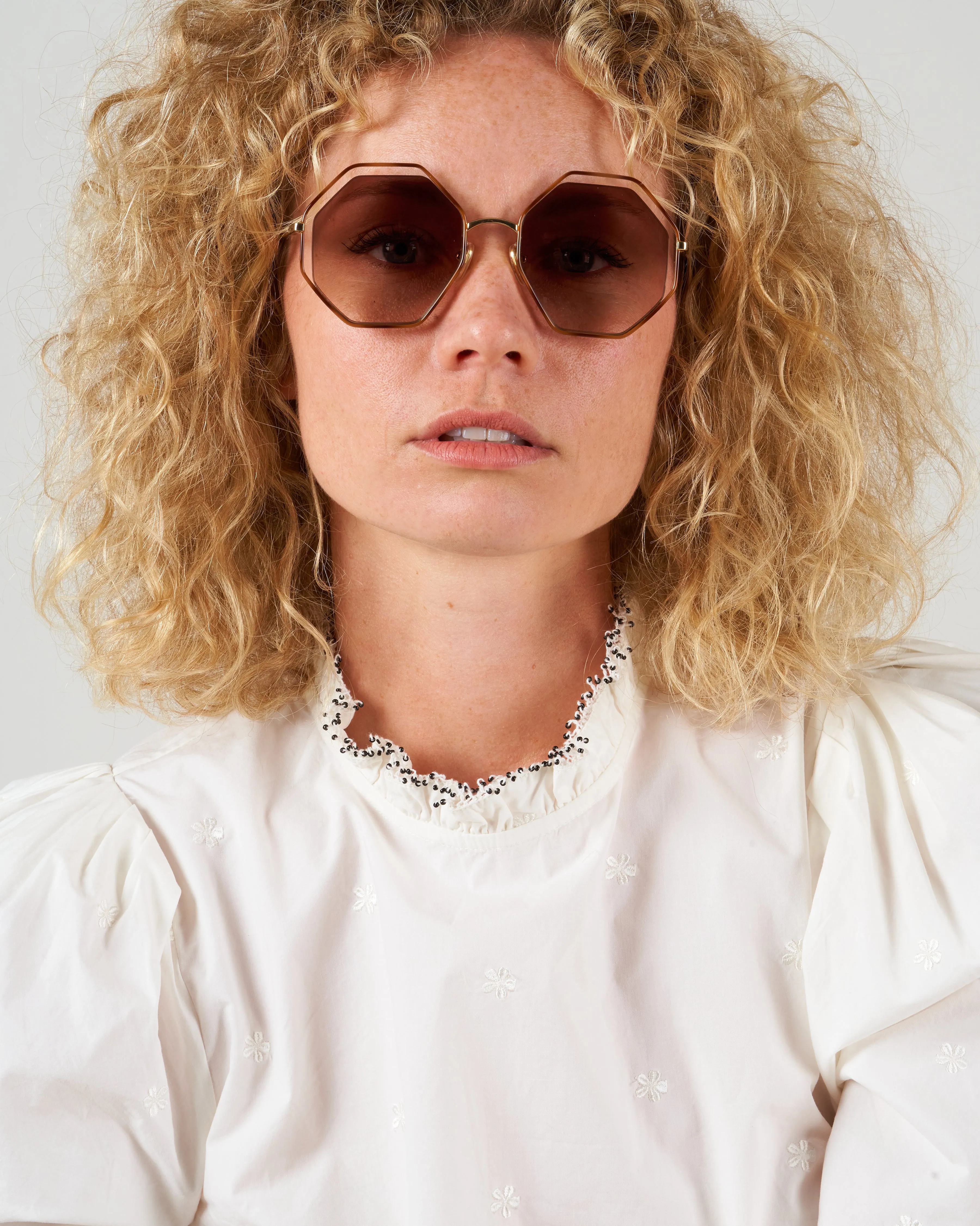 chloe ch0046s-004 53 - havana gold brown